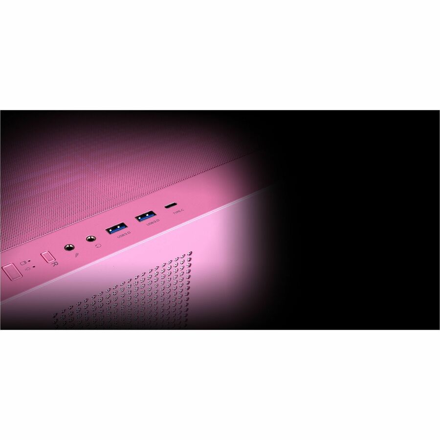 Thermaltake View 270 Plus TG ARGB Bubble Pink Mid Tower Chassis — CA-1Y7-00MAWN-00
