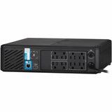 Eaton Tripp Lite Series 750VA 475W 120V Line-Interactive Pure Sine Wave Cloud-Connected UPS with Remote Monitoring - 8 NEMA 5-15R Outlets (Surge and Battery Backup), LCD, 5-15P Plug, Tower — SMART750PSRTNC