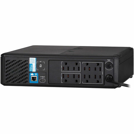 Eaton Tripp Lite Series 750VA 475W 120V Line-Interactive Pure Sine Wave Cloud-Connected UPS with Remote Monitoring - 8 NEMA 5-15R Outlets (Surge and Battery Backup), LCD, 5-15P Plug, Tower — SMART750PSRTNC