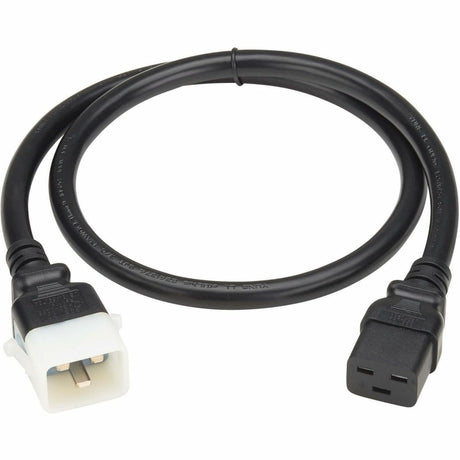 Eaton Tripp Lite Series PDU Power Cords, C19 to P-Lock C20 - Heavy-Duty, 20A, 250V, 12 AWG, 3 ft. (0.9 m), Black, 6 Pack — P036-E03-6
