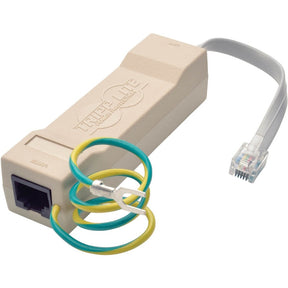 Eaton Tripp Lite Series DataShield In-Line Surge Protector for Network and Phone Lines, 2-Line RJ11/RJ45 — DTEL2