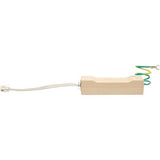 Eaton Tripp Lite Series DataShield In-Line Surge Protector for Network and Phone Lines, 2-Line RJ11/RJ45 — DTEL2