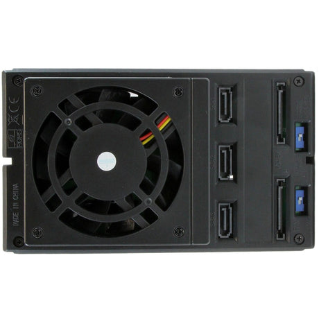 StarTech.com 3 Bay Aluminum Trayless Hot Swap Mobile Rack Backplane for 3.5in SAS II/SATA III - 6 Gbps HDD — HSB3SATSASBA