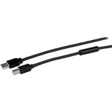 StarTech.com 15m / 50 ft Active USB 2.0 A to B Cable - M/M — USB2HAB50AC