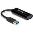 StarTech.com USB 3.0 to VGA Adapter, USB to VGA Monitor Converter for Windows, Slim (no support for macOS/ChromeOS/Linux) - TAA — USB32VGAES