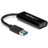 StarTech.com USB 3.0 to VGA Adapter, USB to VGA Monitor Converter for Windows, Slim (no support for macOS/ChromeOS/Linux) - TAA — USB32VGAES
