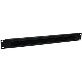 StarTech.com 1U High-density Brush Strip Cable Management Panel, Sturdy Steel Horizontal Data Centre Cable Organizer — CMBRUSH1U