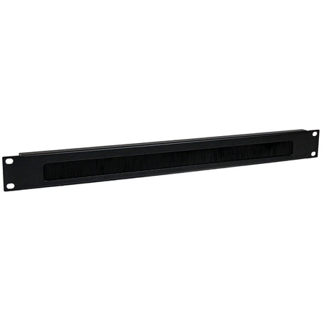 StarTech.com 1U High-density Brush Strip Cable Management Panel, Sturdy Steel Horizontal Data Centre Cable Organizer — CMBRUSH1U