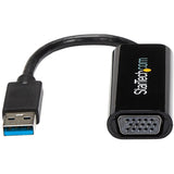 StarTech.com USB 3.0 to VGA Adapter, USB to VGA Monitor Converter for Windows, Slim (no support for macOS/ChromeOS/Linux) - TAA — USB32VGAES