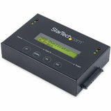 StarTech.com 1:1 Standalone Hard Drive Duplicator & Eraser, SATA HDD / SSD Disk Cloner / Copier / Wiper / Sanitizer, TAA Compliant — SATDUP11