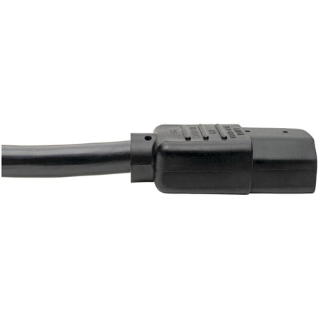 Eaton Tripp Lite Series Power Cord, NEMA 5-15P to C15 - Heavy-Duty, 15A, 125V, 14 AWG, 8 ft. (2.43 m), Black — P019-008