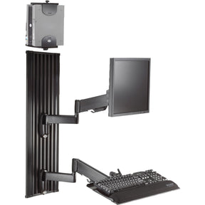 Chief All-In-One 10-30" Monitor Arm Workstations for LCD Displays - Black — KWT110B