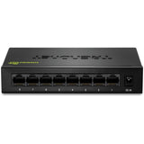 TRENDnet 8-Port Gigabit GREENnet Switch, Ethernet Network Switch, TEG-S82G, 8 x 10-100-1000 Mbps Gigabit Ethernet Ports, Ethernet Splitter, 16 Gbps, Metal, Lifetime Protection, Black — TEG-S82g