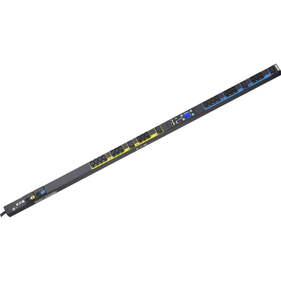 Eaton Managed rack PDU, 0U, L6-30P input, 5.76 kW max, 200-240V, 24A, 10 ft cord, Single-phase — EMA107-10