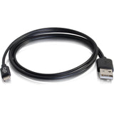 C2G 1m USB A to Lightning Cable - Charging Cable - iPhone Cable - 3ft Black — 35499