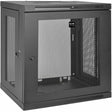 Eaton Tripp Lite Series SmartRack 12U Low-Profile Switch-Depth Wall-Mount Small Rack Enclosure — SRW12U