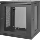 Eaton Tripp Lite Series SmartRack 12U Low-Profile Switch-Depth Wall-Mount Small Rack Enclosure — SRW12U