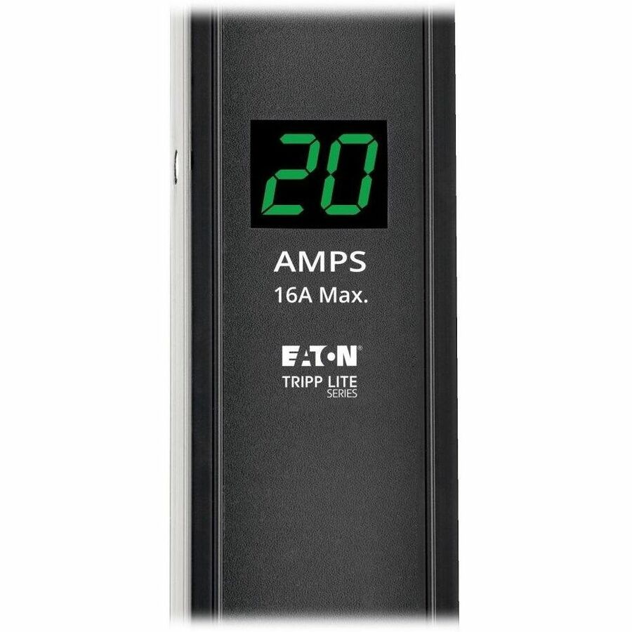 Eaton Tripp Lite Series 2kW Single-Phase Local Metered PDU, 100-127V Outlets (36 5-15/20R), L5-20P/5-20P adapter, 0U Vertical, 72-in. — PDUMV20-72