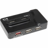Eaton Tripp Lite Series 6-Port USB Charging Hub - USB 3.x (5Gbps) and USB 2.0, Dedicated Charging Port — U360-412