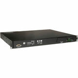 Eaton Tripp Lite Series 3.8kW Single-Phase Local Metered Automatic Transfer Switch PDU, Two 200-240V C20 Inlets, 8 C13 & 2 C19 Outputs, 1U, TAA — PDUMH20HVAT