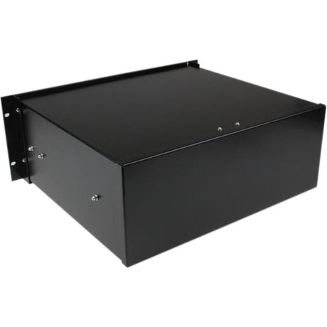 StarTech.com 4U Black Steel Storage Drawer for 19in Racks and Cabinets - 4U Black Sliding Rack Storage Drawer — 4UDRAWER