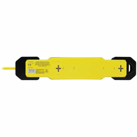 Eaton Tripp Lite Series Power It! 6-Outlet Safety Power Strip, 9 ft. (2.74 m) Cord & Clip, Hang Holes, Safety Covers, GFCI Plug — TLM609GF