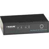 Black Box ServSwitch KVM Switch DT DisplayPort with USB and Audio, 2-Port — KV9702A