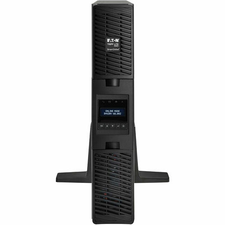 Eaton Tripp Lite Series SmartOnline 2000VA 1800W 120V Double-Conversion UPS - 7 Outlets, Extended Run, Network Card Included, LCD, USB, DB9, 2U Rack/Tower — SU2200RTXLCDN