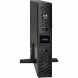 Eaton Tripp Lite Series SmartOnline 2000VA 1800W 120V Double-Conversion UPS - 7 Outlets, Extended Run, Network Card Included, LCD, USB, DB9, 2U Rack/Tower — SU2200RTXLCDN
