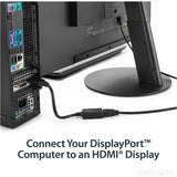 StarTech.com DisplayPort to VGA Adapter, Active DP to VGA Converter, 1080p Video DP to VGA Monitor Dongle, Latching DP Connector, Durable — DP2VGA