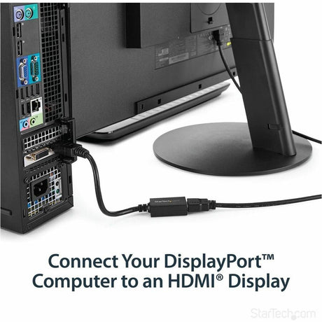 StarTech.com DisplayPort to VGA Adapter, Active DP to VGA Converter, 1080p Video DP to VGA Monitor Dongle, Latching DP Connector, Durable — DP2VGA
