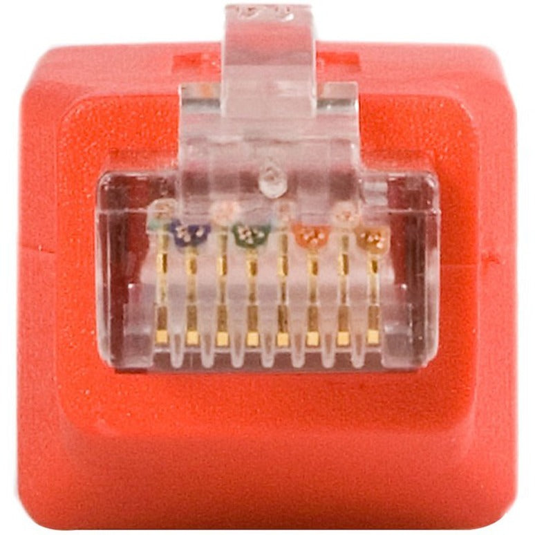 StarTech.com Crossover adapter - RJ-45 (M) - RJ-45 (F) - Gigabit - ( CAT 6 ) - red — C6CROSSOVER