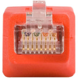 StarTech.com Crossover adapter - RJ-45 (M) - RJ-45 (F) - Gigabit - ( CAT 6 ) - red — C6CROSSOVER