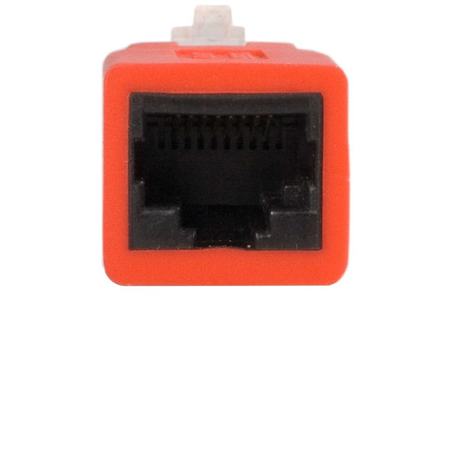 StarTech.com Crossover adapter - RJ-45 (M) - RJ-45 (F) - Gigabit - ( CAT 6 ) - red — C6CROSSOVER