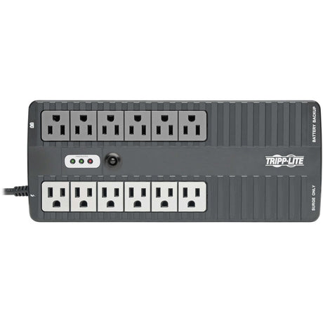 Eaton Tripp Lite Series 750VA 450W Standby UPS - 12 NEMA 5-15R Outlets, 120V, 50/60 Hz, USB, 5-15P Plug, Desktop / Wall Mount — INTERNET750U
