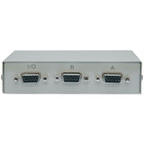 Eaton Tripp Lite Series 2-Port Manual VGA/SVGA Video Switch (3x HD15F) — B112-002-R
