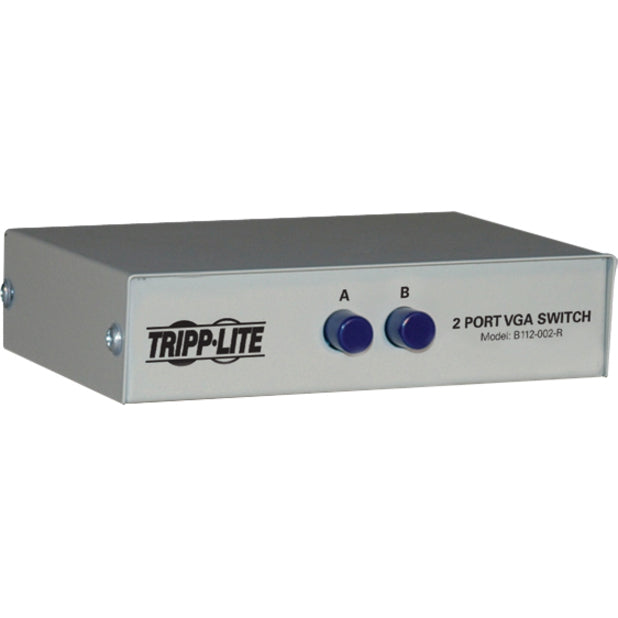 Eaton Tripp Lite Series 2-Port Manual VGA/SVGA Video Switch (3x HD15F) — B112-002-R