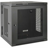 Eaton Tripp Lite Series SmartRack 10U Low-Profile Switch-Depth Wall-Mount Small Rack Enclosure, Hinged Back — SRW10US