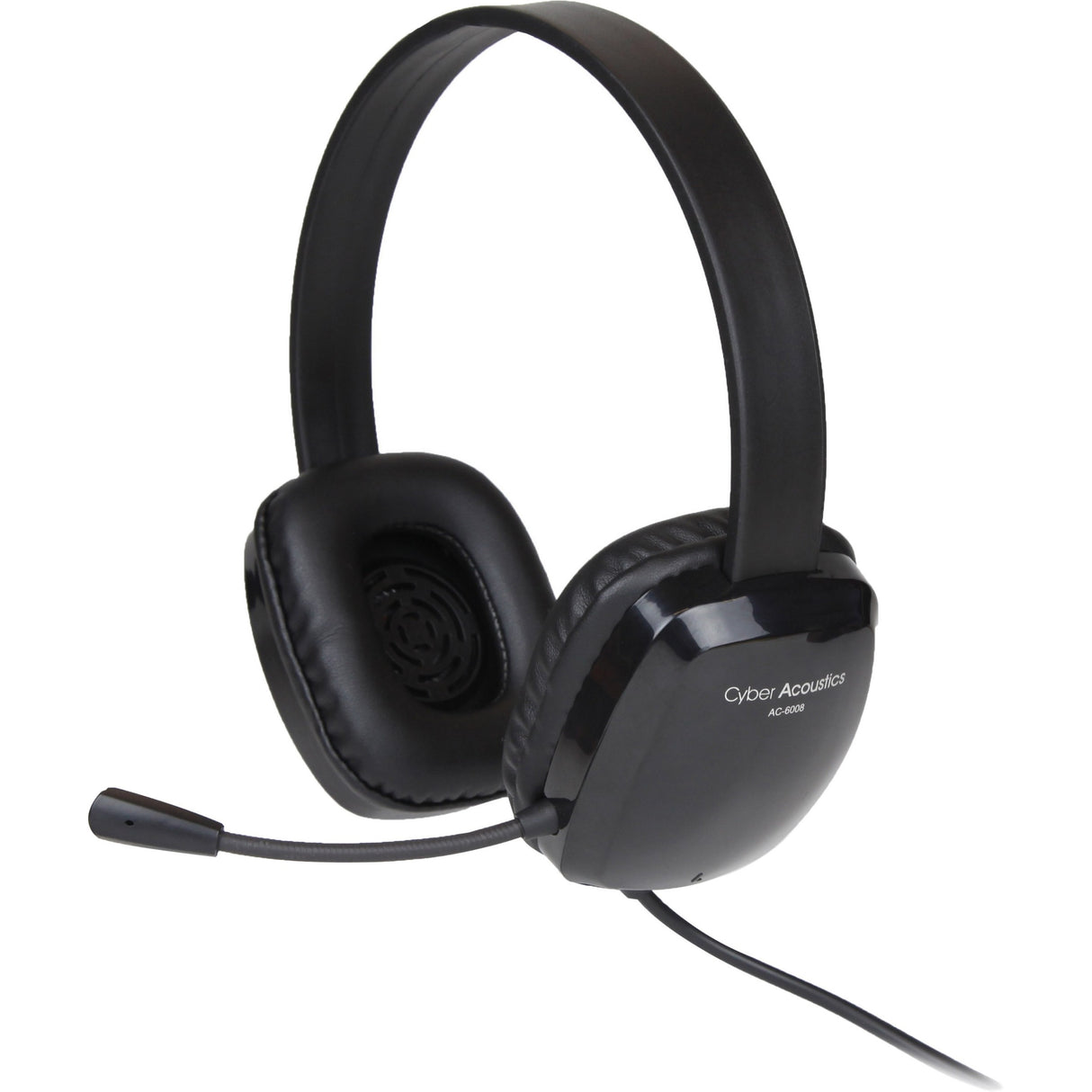 Cyber Acoustics Stereo Headset w/ Single Plug — AC-6008