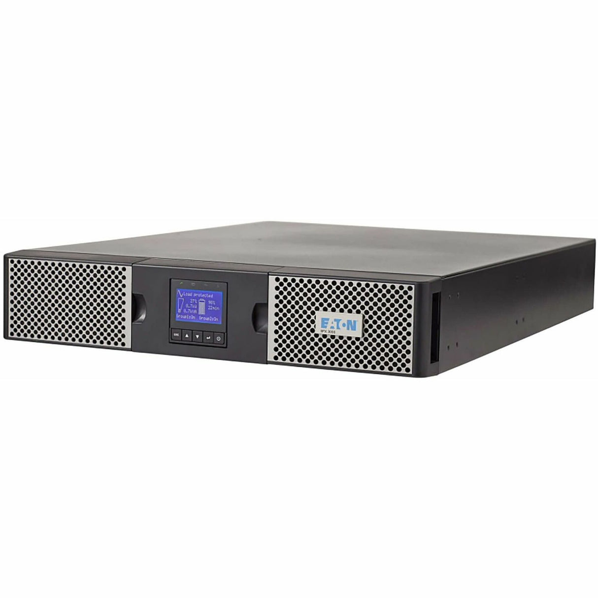Eaton 9PX 1000VA 900W 120V Online Double-Conversion UPS - 5-15P, 8x 5-15R Outlets, Cybersecure Network Card Option, Extended Run, 2U Rack/Tower — 9PX1000RT