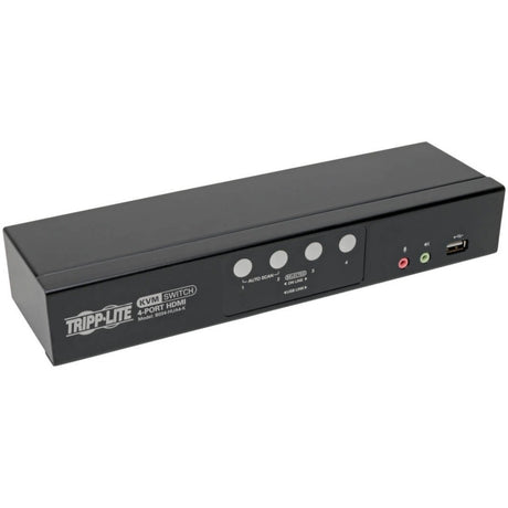 Eaton Tripp Lite Series 4-Port HDMI/USB KVM Switch with Audio/Video and USB Peripheral Sharing — B004-HUA4-K