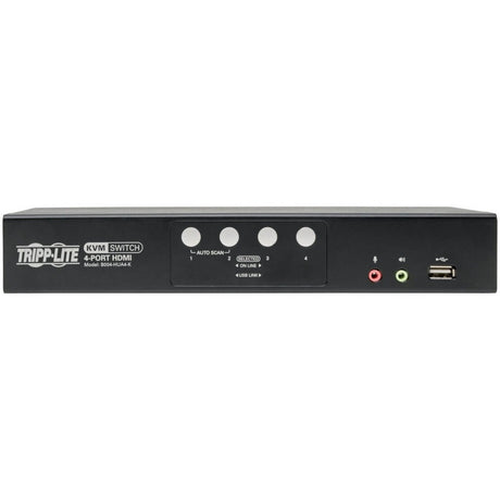 Eaton Tripp Lite Series 4-Port HDMI/USB KVM Switch with Audio/Video and USB Peripheral Sharing — B004-HUA4-K