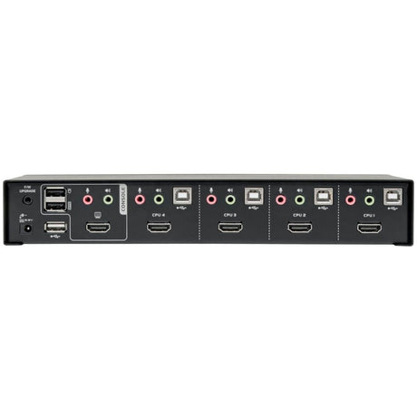 Eaton Tripp Lite Series 4-Port HDMI/USB KVM Switch with Audio/Video and USB Peripheral Sharing — B004-HUA4-K