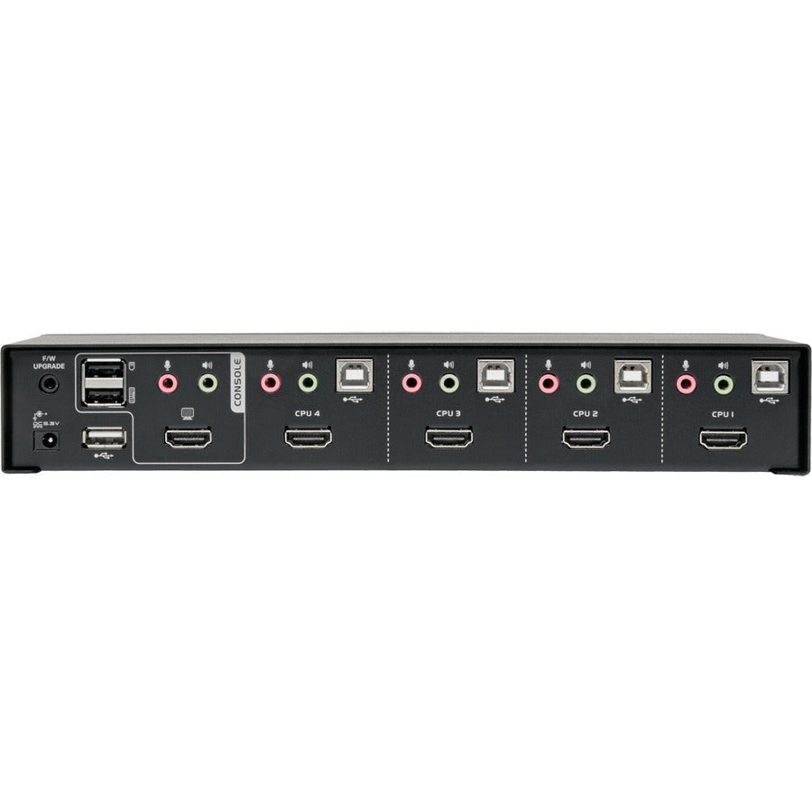 Eaton Tripp Lite Series 4-Port HDMI/USB KVM Switch with Audio/Video and USB Peripheral Sharing — B004-HUA4-K