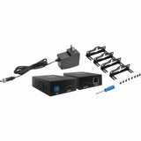 Eaton Tripp Lite Series HDMI over Cat5/6 Extender Kit, Box-Style Transmitter/Receiver for Video/Audio, PoC, Up to 125 ft. (38 m), TAA — B126-1A1-POC