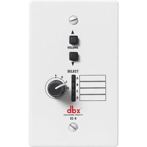 dbx ZC8 Wall-Mounted Zone Controller — DBXZC8V