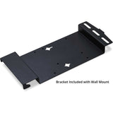 ViewSonic WMK-047-2 Fixed TV/Display Wall Mount with VESA Pattern Compatible up to 900x600mm, Slide-in Mini PC Bracket Plate and hold up to 350 lbs — WMK-047-2