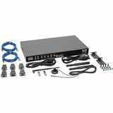 Eaton Tripp Lite Series 16-Port Console Server, USB Ports (2) - 4G LTE, Dual GbE NIC, 16Gb Flash, SD Card, Wi-Fi, Desktop/1U Rack, TAA — B098-016-V