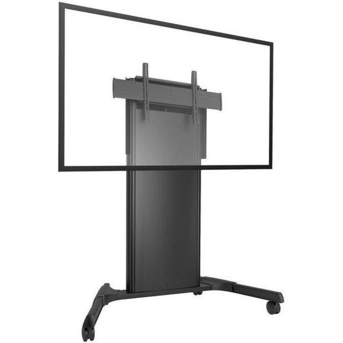 Chief Fusion Ultrawide X-Large Height Adjustable Mobile TV Cart - For Displays 55-100" - Black — XPA1UB