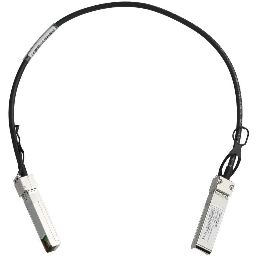 StarTech.com 0.5m 10G SFP+ to SFP+ Direct Attach Cable for Cisco SFP-H10GB-CU0-5M 10GbE SFP+ Copper DAC 10Gbps Passive Twinax — SFPH10GBC05M
